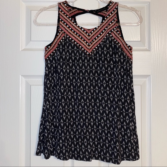 Sanctuary geometric pattern tank top - Picture 1 of 6